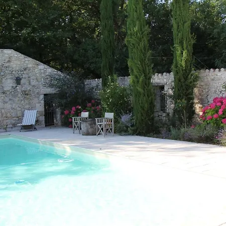Exclusive Guest Wing Of 14th-century Manor With Pool & Panoramic Views * Auradou