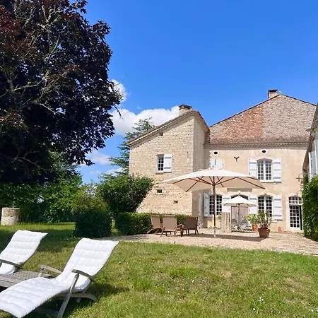 Exclusive Guest Wing Of 14Th-Century Manor With Pool & Panoramic Views * Auradou